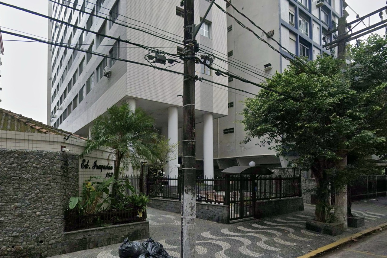 Imagem do imóvel Garagem Fechada / Individual de 19 m² (Térreo) – Edifício Iraquitan – Av. Antônio Rodrigues – Orla da Praia, São Vicente/SP