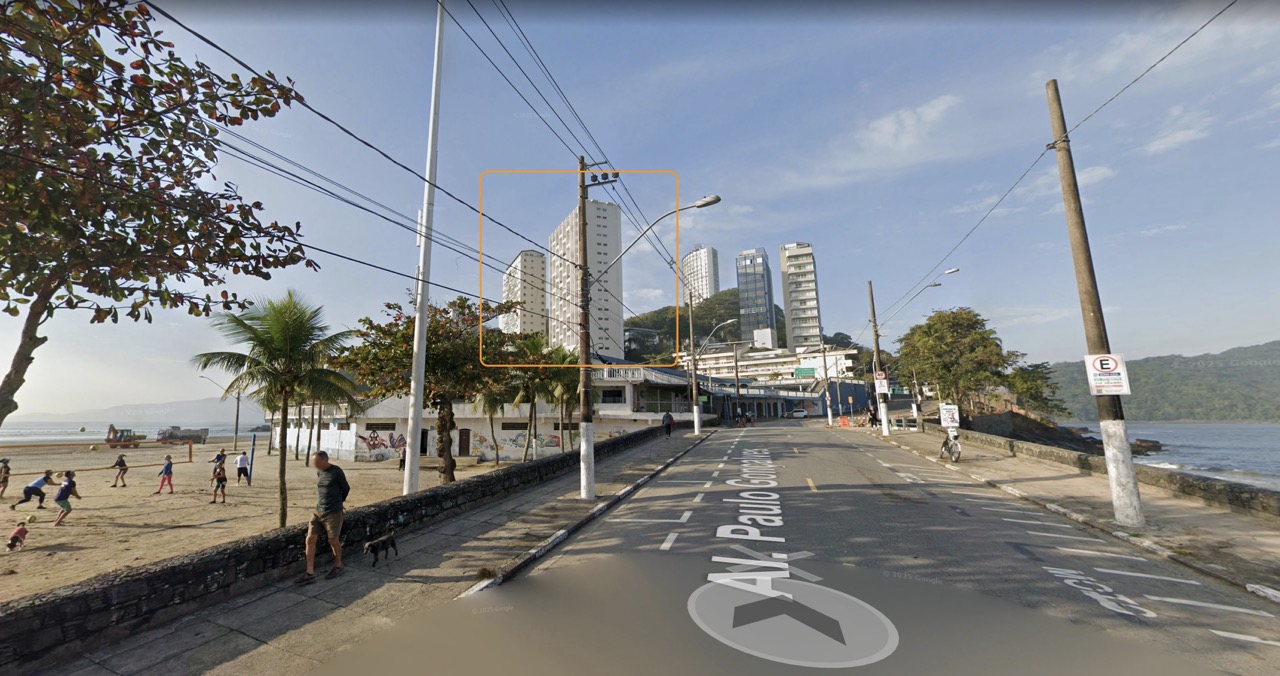 Imagem do imóvel Apartamento de Alto Padrão c/ 3 Dormitórios, Terraço e Vista Panorâmica (154,15 m² Privativos) – Ap. Tipo B (12º Andar) – Condomínio Prédio Sanvi-Porchat – Ilha Porchat – São Vicente/SP